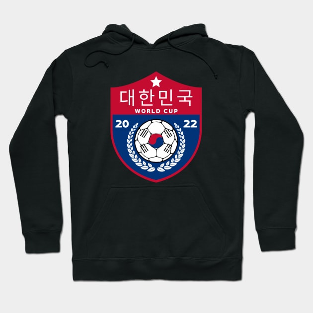 South Korea Football Hoodie by footballomatic